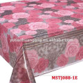 waterproof printed clear pvc frosting table cloth